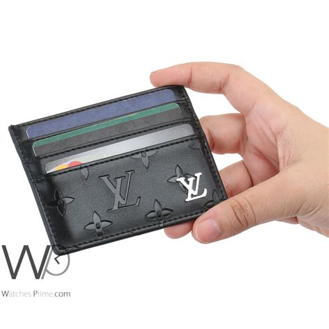 lv card holder black|lv 卡夾.